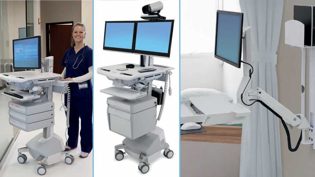 Медицинские тележки Ergotron StyleView®
